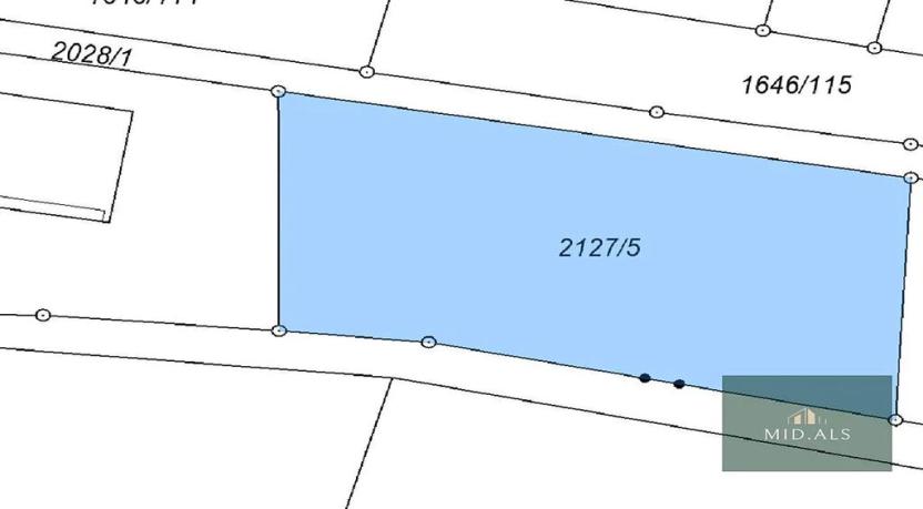 Prodej pozemku pro bydlení, Dobev, 923 m2