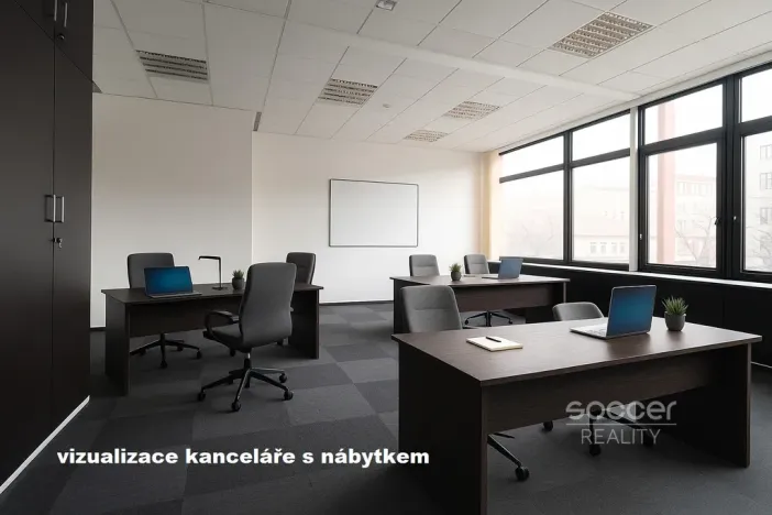 Pronájem kanceláře, Praha - Libeň, Sokolovská, 33 m2