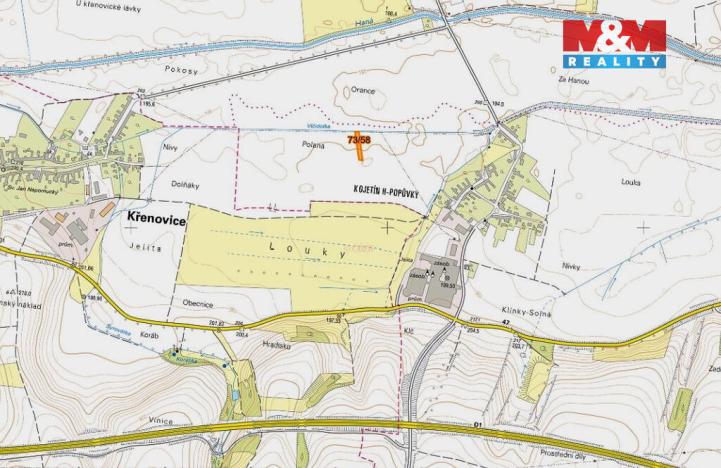 Prodej pole, Kojetín - Kojetín II-Popůvky, 1917 m2