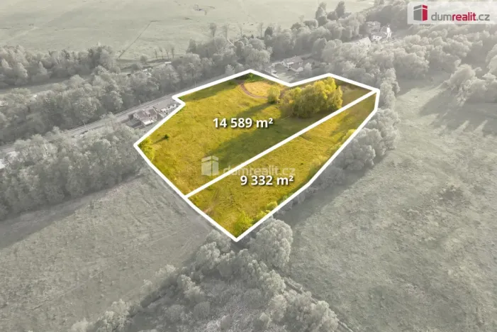 Prodej pozemku pro bydlení, Hroznětín - Bystřice, 23921 m2
