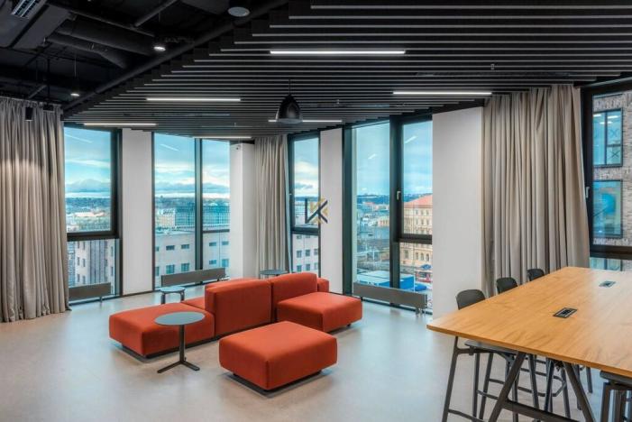 Pronájem kanceláře, Praha, Italská, 457 m2