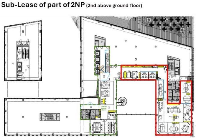 Pronájem kanceláře, Praha, Italská, 457 m2