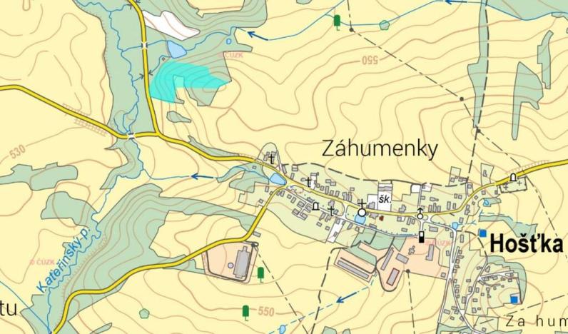 Prodej louky, Hošťka, 22911 m2