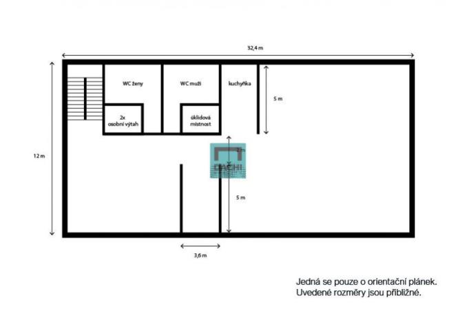 Pronájem kanceláře, Olomouc - Hodolany, tř. Kosmonautů, 300 m2