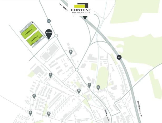 Pronájem skladu, Starovice, 2800 m2