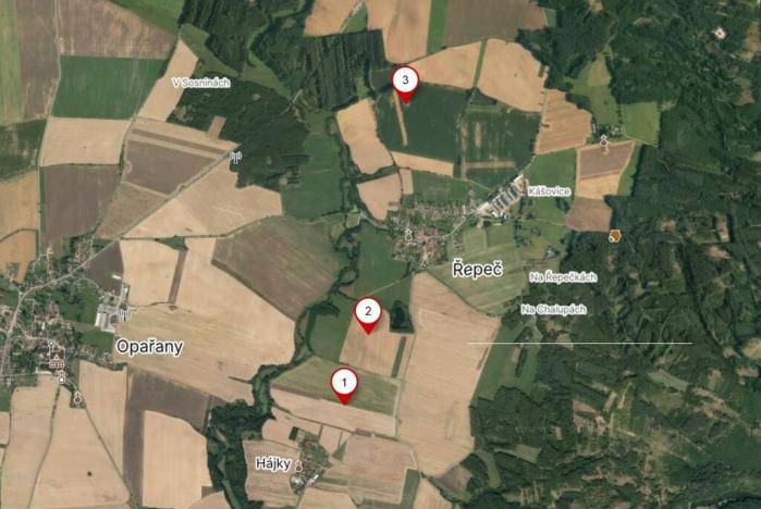 Prodej pole, Stádlec - Hájky, 17261 m2