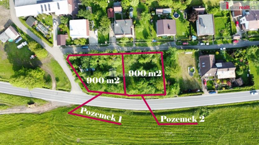 Prodej pozemku pro bydlení, Tichá, 900 m2