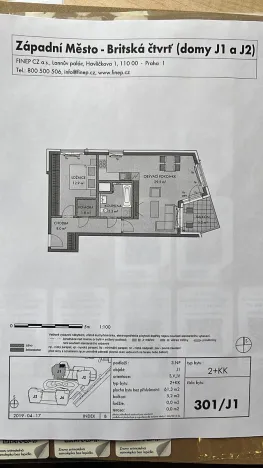 Prodej bytu 2+kk, Praha - Stodůlky, Ferrariho, 61 m2