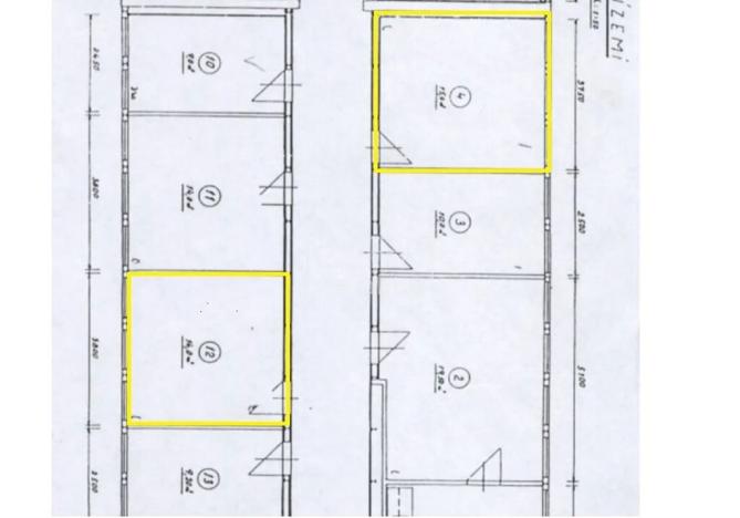 Pronájem kanceláře, Pardubice, Mezi Mosty, 65 m2