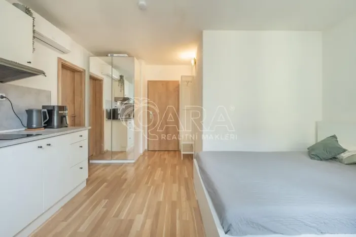 Pronájem bytu 1+kk, Praha - Smíchov, Radlická, 26 m2