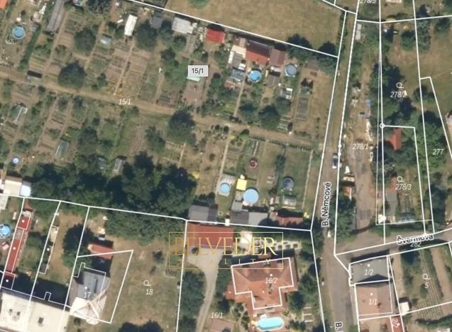 Prodej zahrady, Dubí, B. Němcové, 312 m2