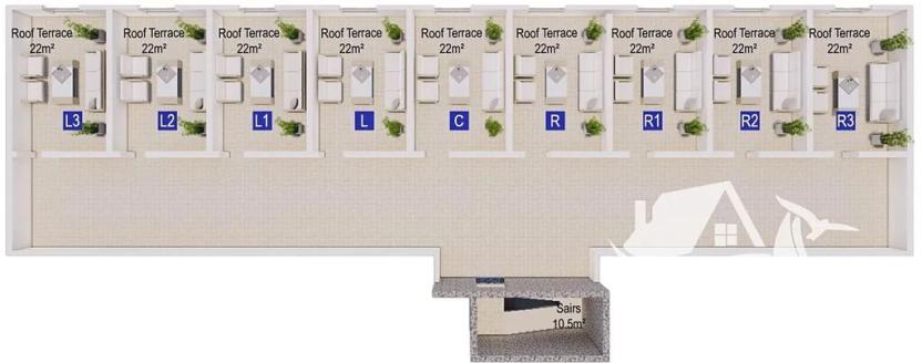 Prodej bytu 1+1, Agios Amvrosios Keryneias, Kypr, 58 m2