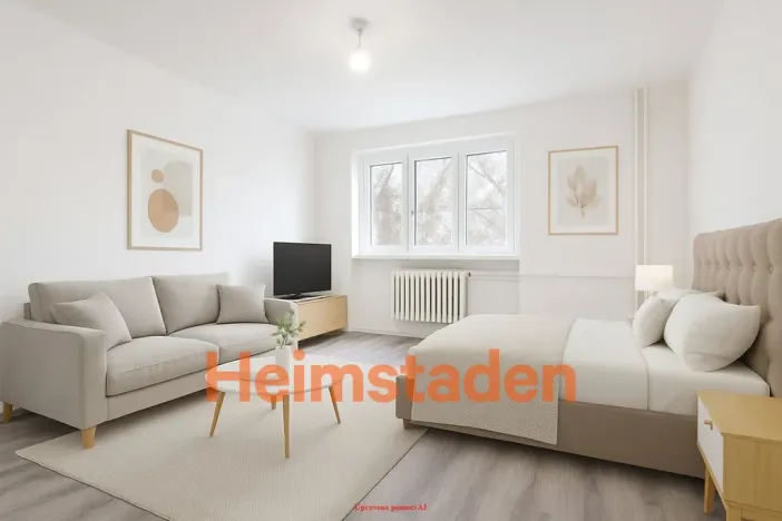 Pronájem bytu 1+1, Ostrava - Poruba, Školní, 39 m2