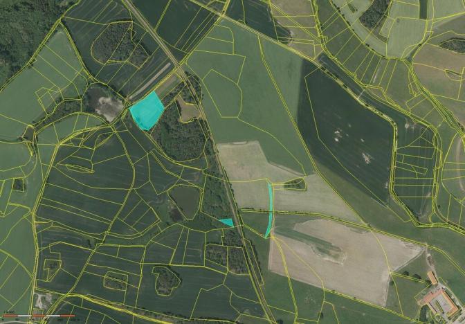 Prodej pole, Střelské Hoštice, 54215 m2