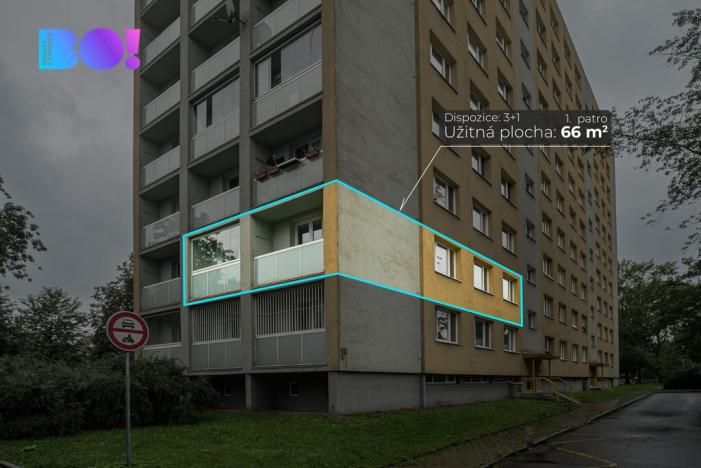 Prodej bytu 3+1, Ostrava - Slezská Ostrava, Bohumínská, 66 m2