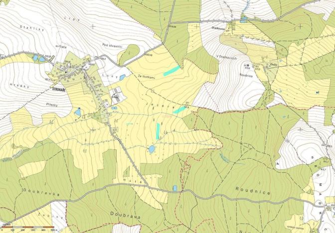 Prodej pole, Spálené Poříčí - Struhaře, 12536 m2