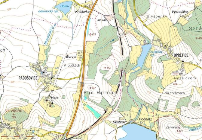 Prodej pole, Bystřice - Petrovice, 18096 m2