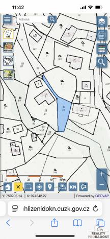 Prodej pozemku pro bydlení, Ústí nad Labem, Šrámkova, 904 m2