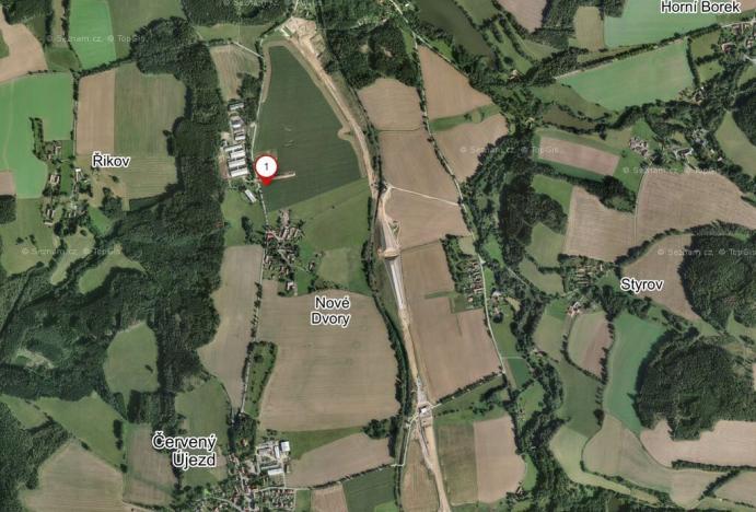 Prodej zahrady, Červený Újezd - Nové Dvory, 8872 m2