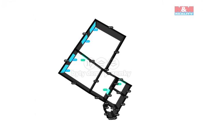 Pronájem bytu 2+kk, Aš, Hlavní, 42 m2