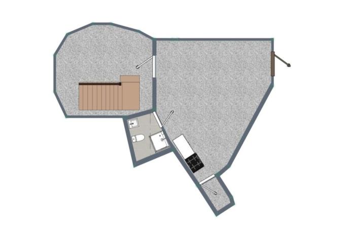 Pronájem bytu 2+kk, Liberec, Zámecký vrch, 54 m2