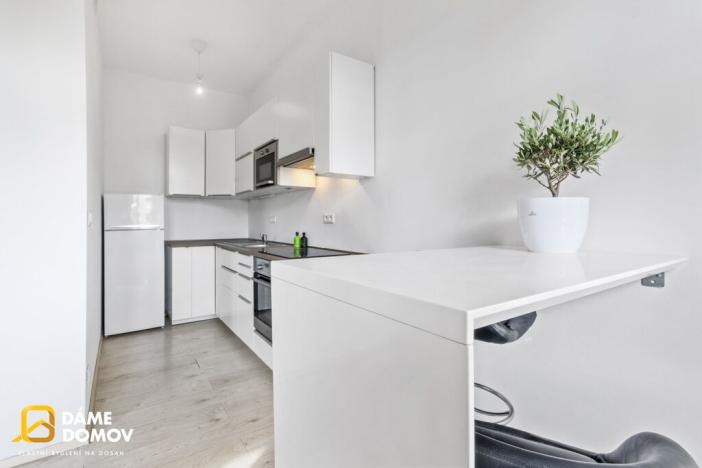 Pronájem bytu 1+kk, Praha - Holešovice, Jankovcova, 34 m2