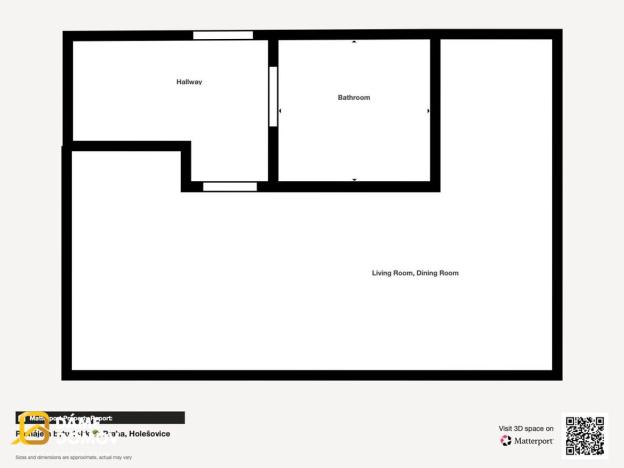 Pronájem bytu 1+kk, Praha - Holešovice, Jankovcova, 34 m2