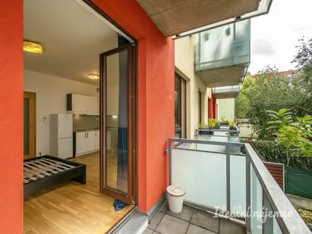 Pronájem bytu 1+kk, Praha - Žižkov, Baranova, 32 m2