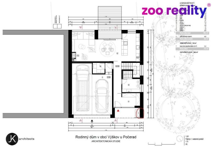 Prodej pozemku pro bydlení, Výškov, 664 m2