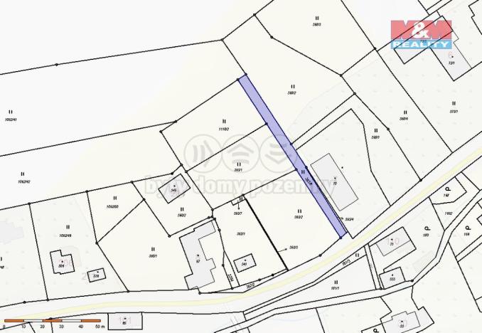 Prodej pozemku pro bydlení, Rudná pod Pradědem - Stará Rudná, 1423 m2