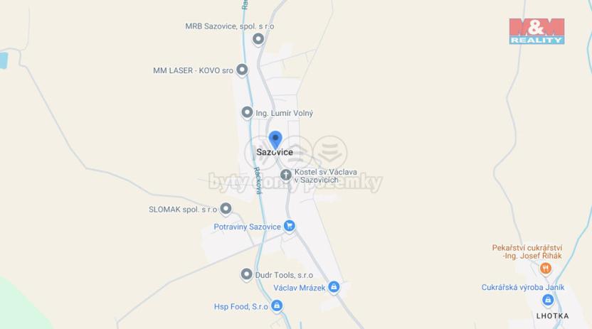 Prodej garáže, Sazovice, 239 m2