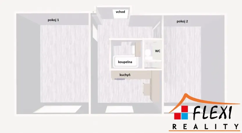 Pronájem bytu 2+1, Karviná - Ráj, Kosmonautů, 50 m2