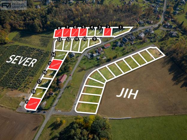 Prodej pozemku pro bydlení, Frýdek-Místek, 948 m2