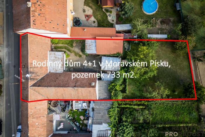 Prodej rodinného domu, Moravský Písek, Sokolská, 210 m2