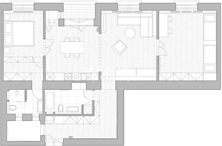 Pronájem bytu 3+kk, Praha - Bubeneč, U zeměpisného ústavu, 105 m2
