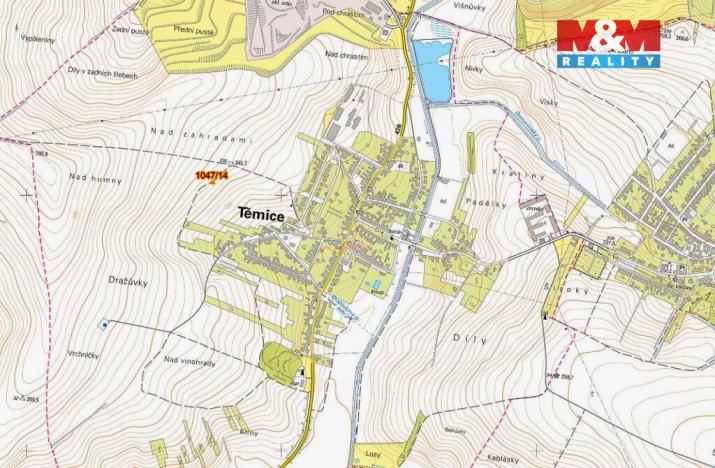 Prodej pozemku, Těmice, 53 m2