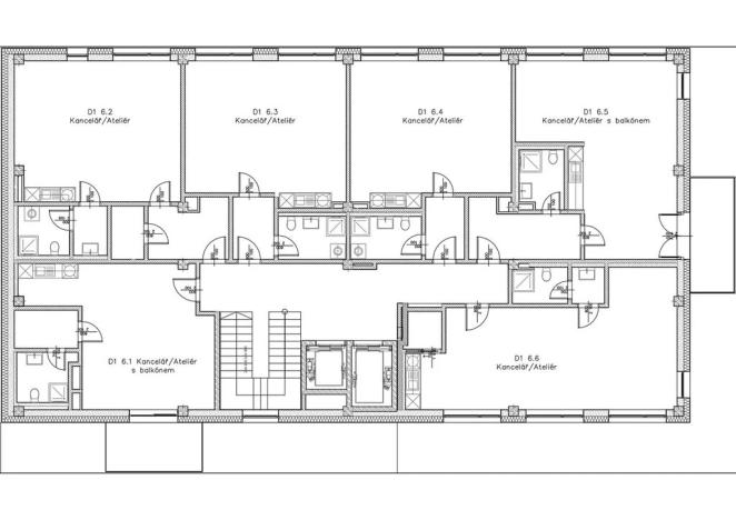 Pronájem kanceláře, Brno, Svatopetrská, 20 m2