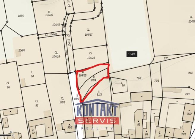 Prodej pozemku pro bydlení, Nová Ves, 703 m2