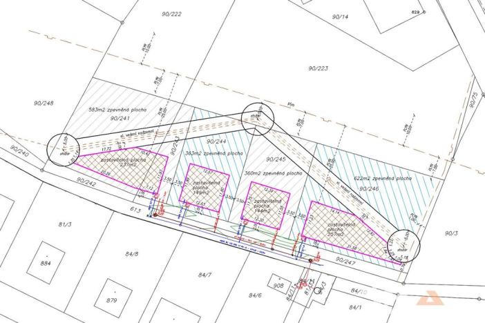 Prodej pozemku pro bydlení, Dobroměřice, Na Mořině, 596 m2