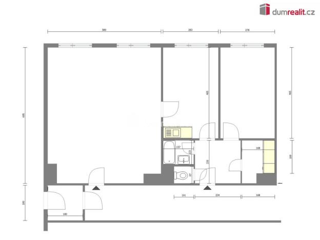 Pronájem kanceláře, Neratovice, Kojetická, 88 m2