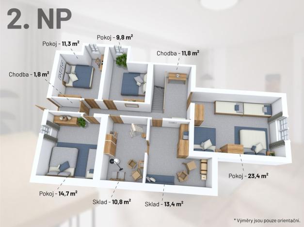 Prodej chalupy, Dolní Dvůr, 270 m2