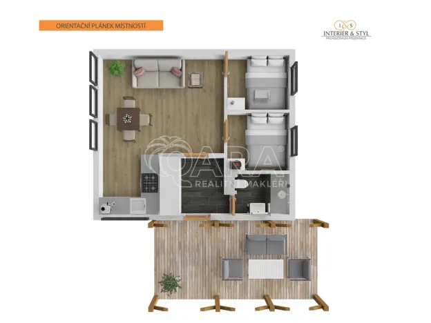 Prodej pozemku pro bydlení, Košátky, 735 m2