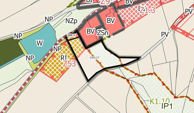 Prodej pozemku pro bydlení, Jiřice, 5723 m2