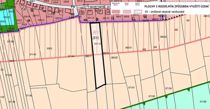 Prodej pozemku pro bydlení, Těně, 4546 m2