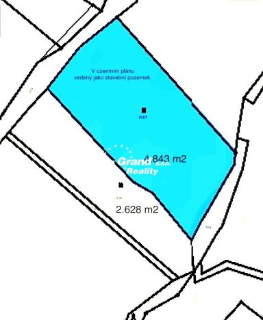 Prodej louky, Zákupy - Šidlov, 7471 m2