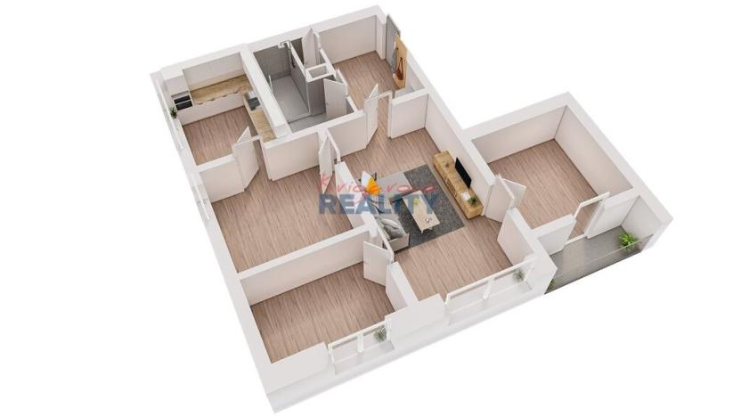 Prodej bytu 4+1, České Budějovice - České Budějovice 2, Otavská, 79 m2