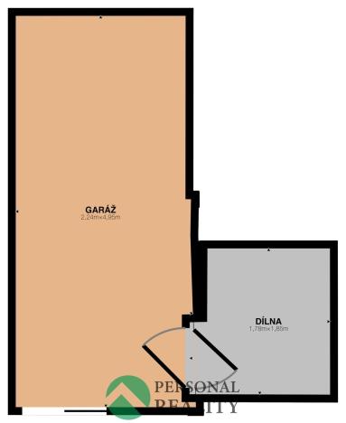 Prodej chaty, Řitka, Višňovka I, 35 m2