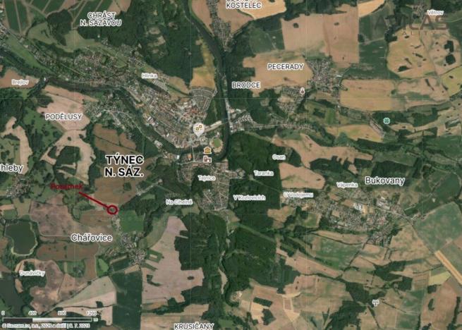 Prodej pozemku pro bydlení, Chářovice, Chářovice, 1600 m2