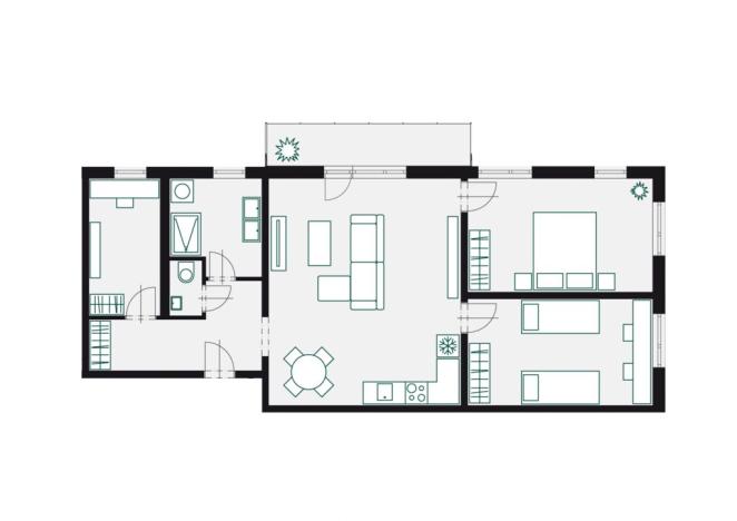 Prodej bytu 4+kk, Ostrava - Poruba, Mongolská, 90 m2