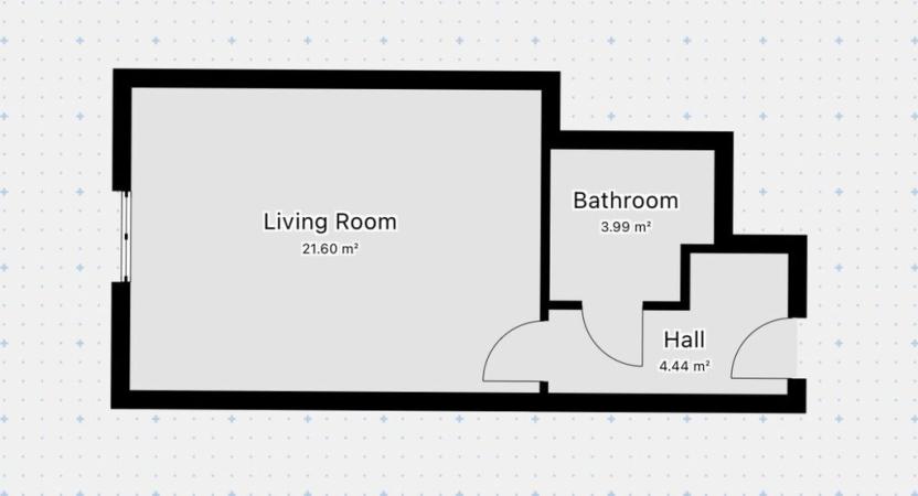 Pronájem bytu 1+kk, Praha - Kamýk, Zimova, 34 m2